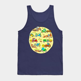 Tractors on the Farm Tank Top